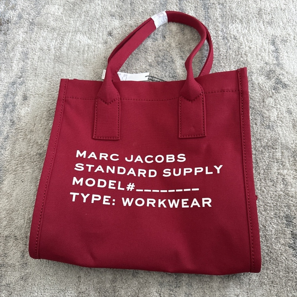 Marc Jacobs Savvy Red Medium Tote Bag